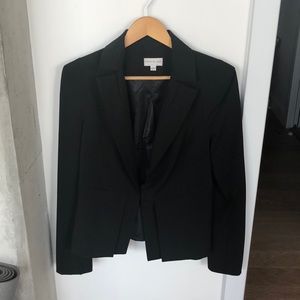 Olive and Oak black peplum blazer